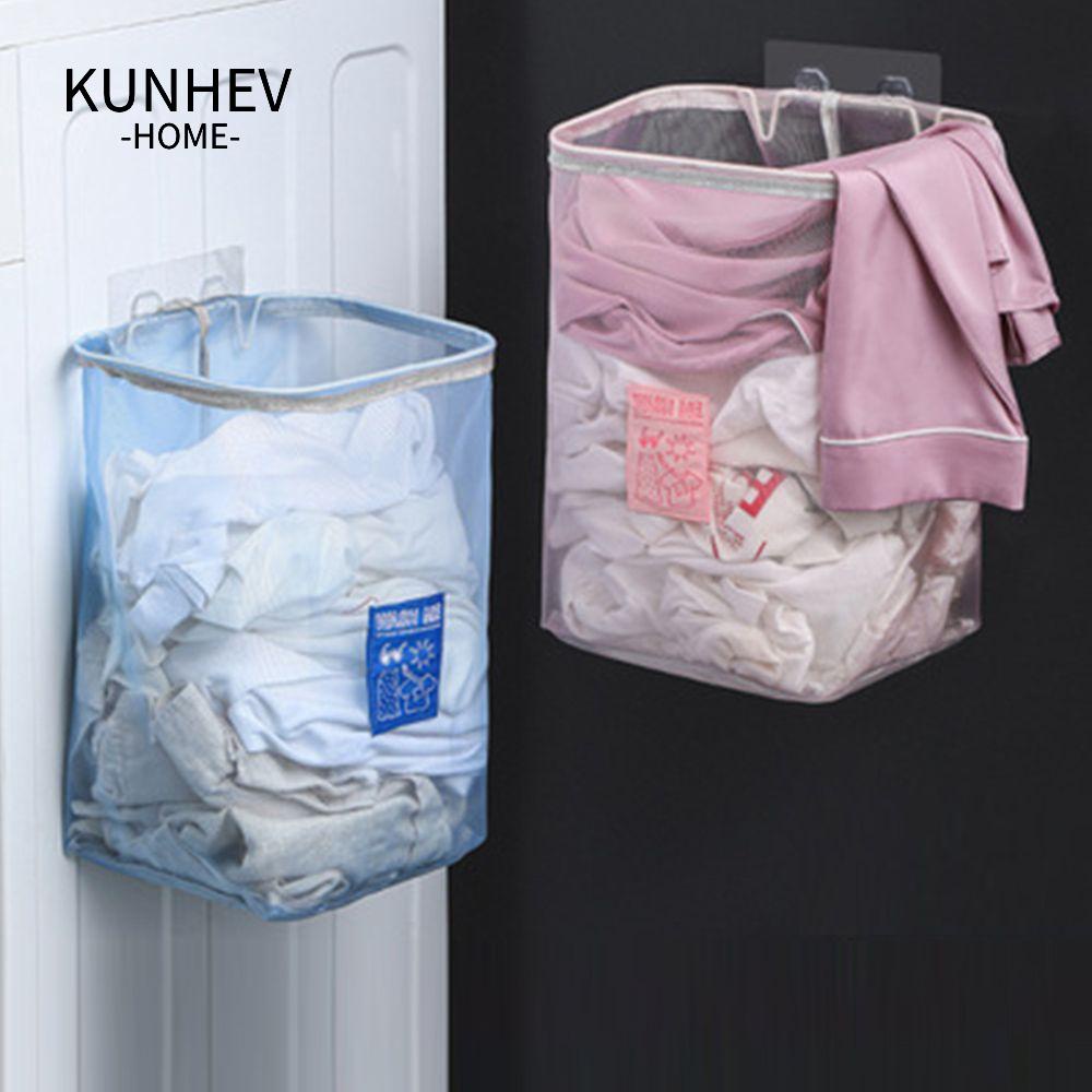 KUNHEV Túi Lưới Đựng Đồ Giặt Có Thể Gấp Lại Tiện Dụng