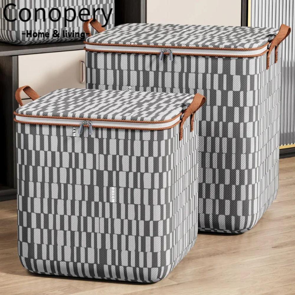 CONOPERY Túi Đựng Chăn Mền Có Tay Cầm Có Thể Gấp Gọn Tiện Dụng