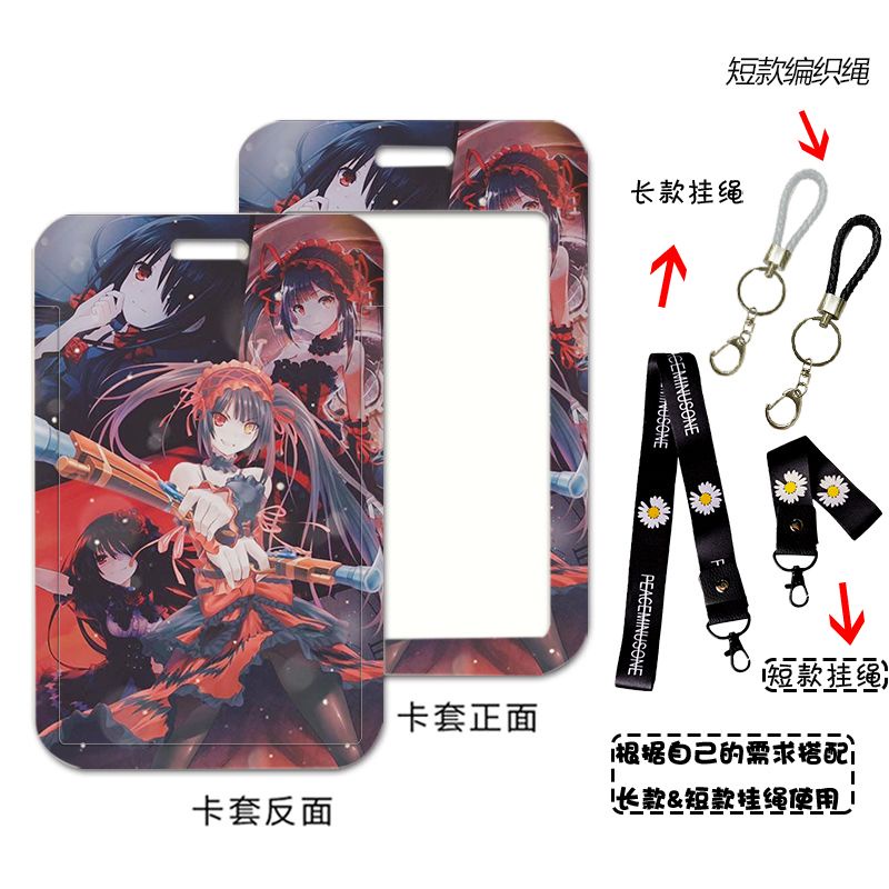 Ốp Điện Thoại Họa Tiết Hoạt Hình Date A Live Tokisaki Kurumi DIY