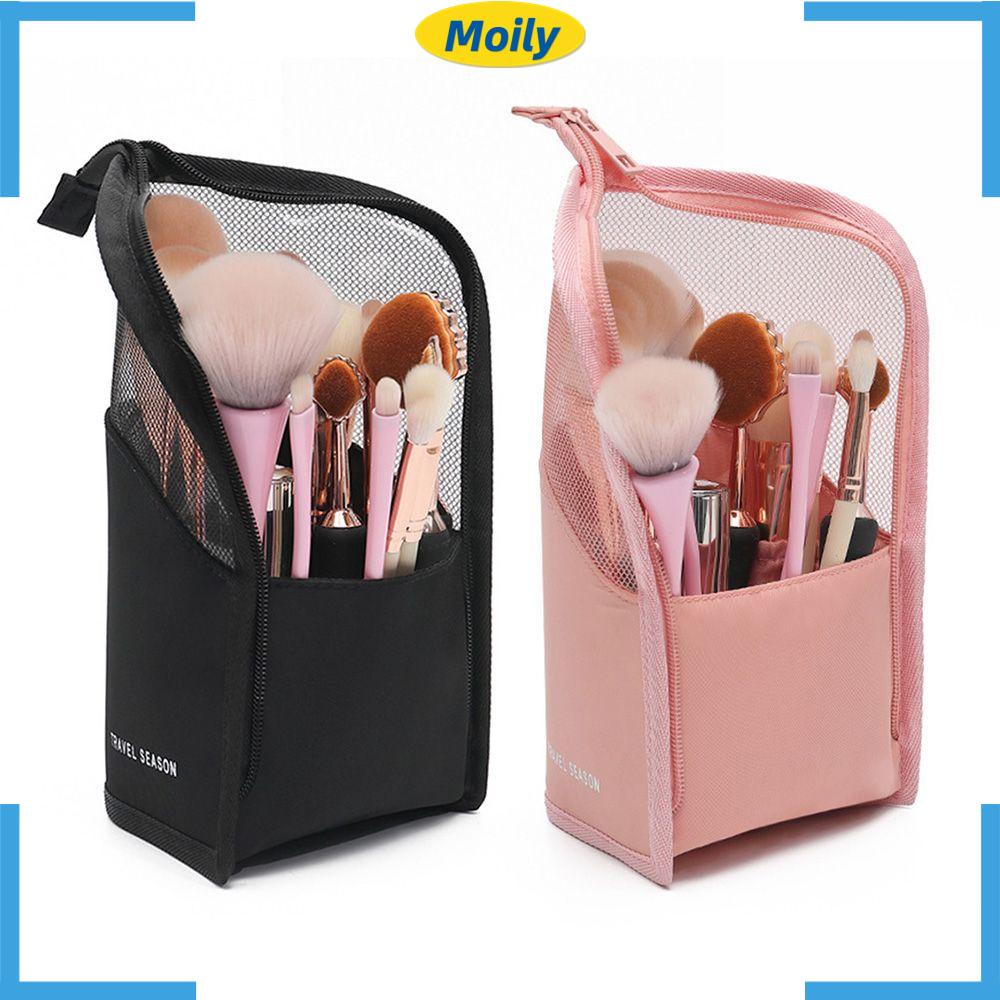 Túi Đứng Đựng Mỹ Phẩm Có Khóa Kéo Cỡ Lớn Tiện Dụng