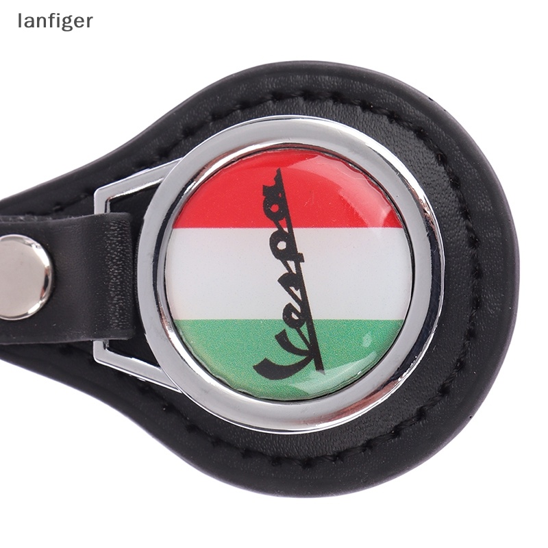 Lanf Mới Móc Khóa Xe Máy Bằng Da Cá Tính