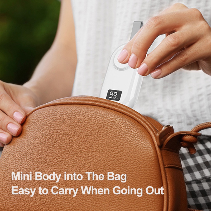 Pin Sạc Dự Phòng 2 Trong 1 2500mah Cho Apple Watch iWATCH 8 / 7 / 6