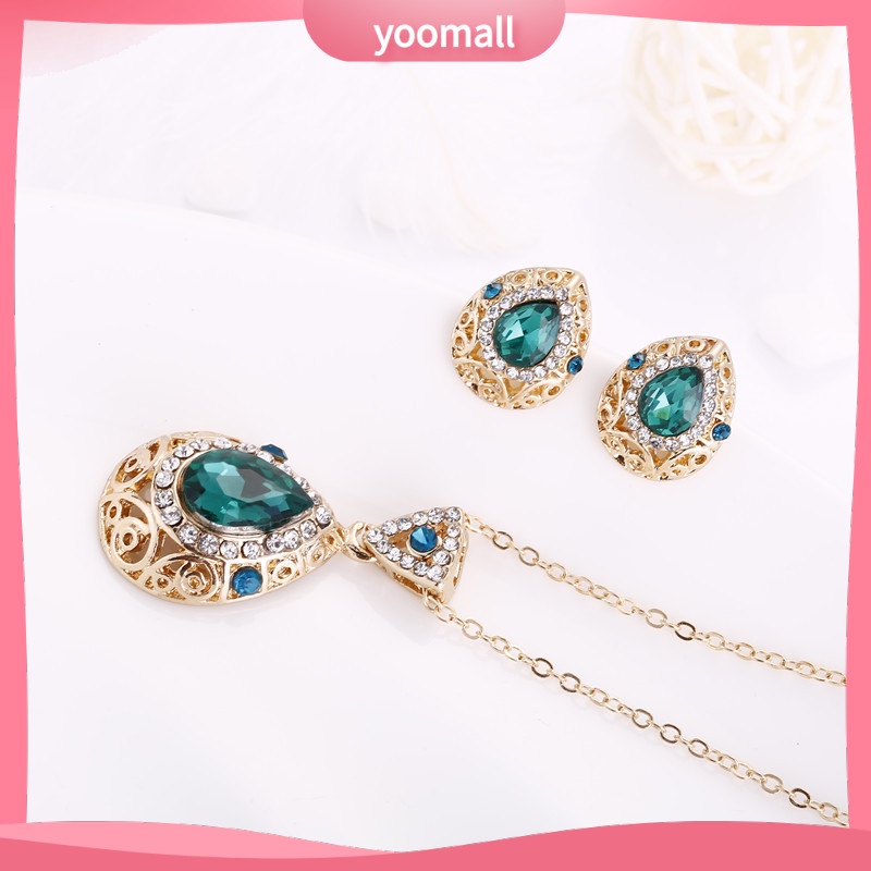 Bộ Trang Sức Gồm Bông Tai Thiết Kế Xinh Xắn Thời Trang