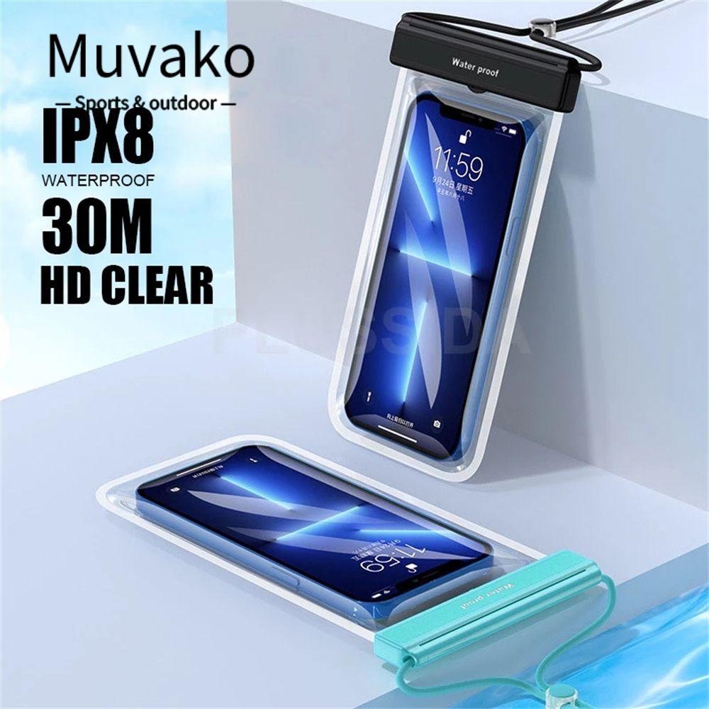 MUVAKO Ốp Điện Thoại Bảo Vệ Chống Thấm Nước 7.0 Inch Cho