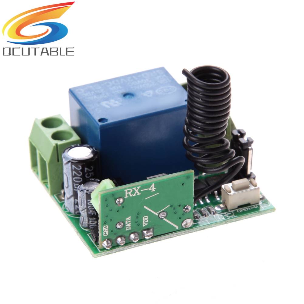 (MớI) Bộ ChuyểN ĐổI Công TắC Không Dây DC12V 10A 1CH