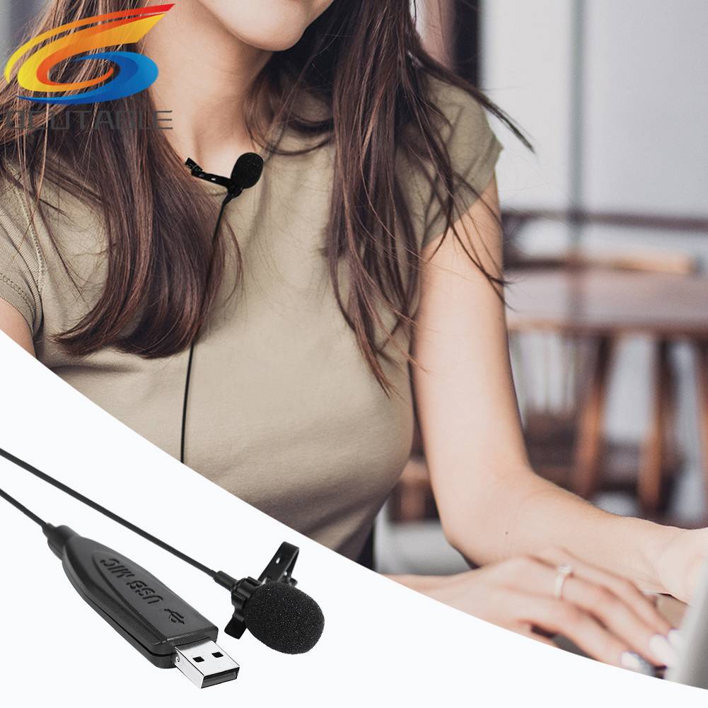 Micro Có Kẹp Gắn Cổ Áo Cổng USB Tiện Dụng Cho Các Buổi Họp / PC