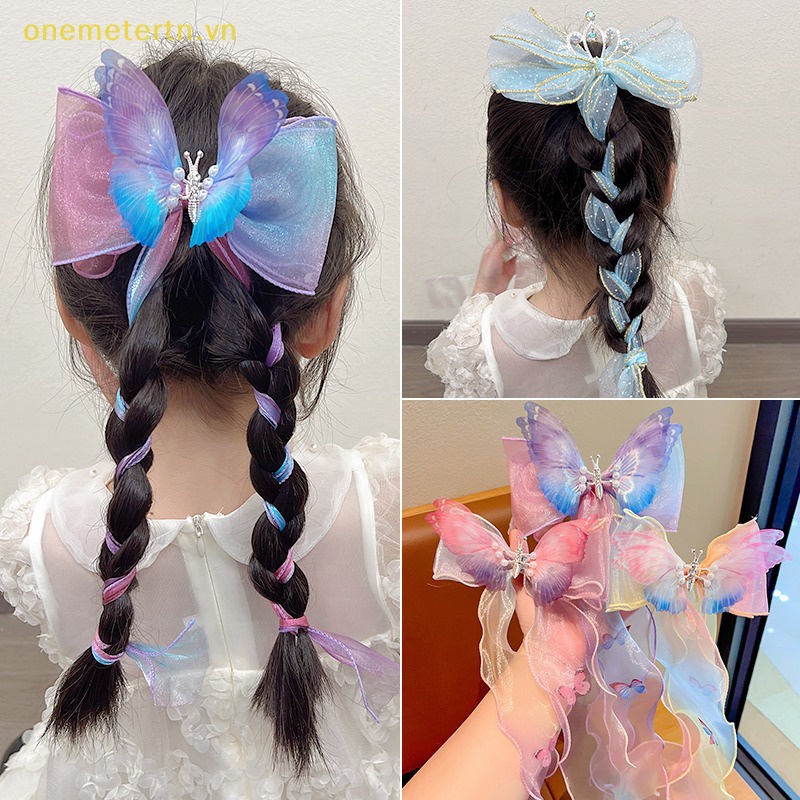 Kẹp Tóc Hình Nơ Xinh Xắn Cho Bé Gái