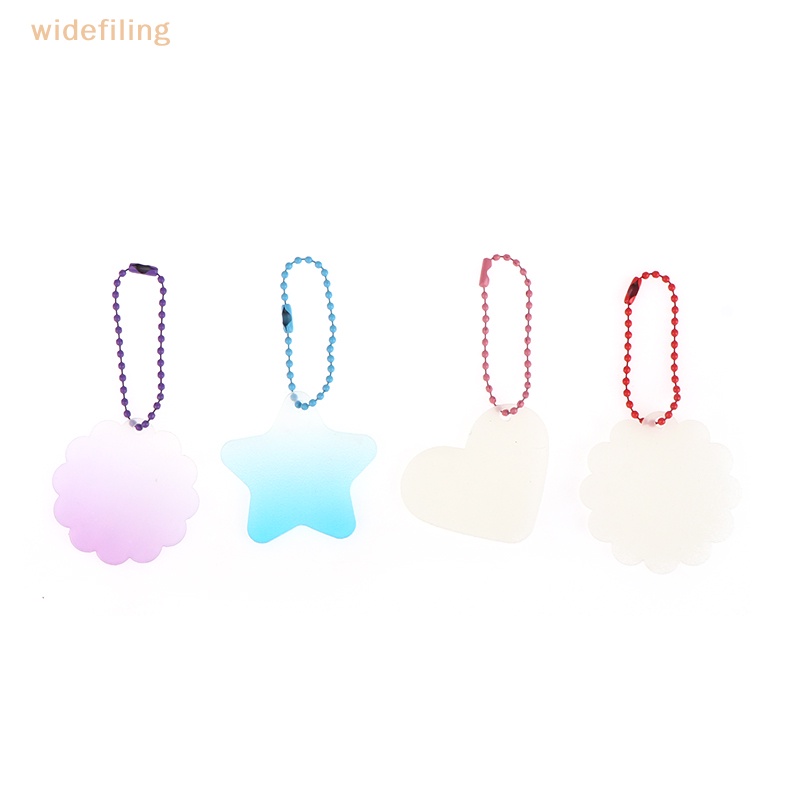 Set 5 / 10 / 15 Móc Khóa Trong Suốt Lấp Lánh Diy