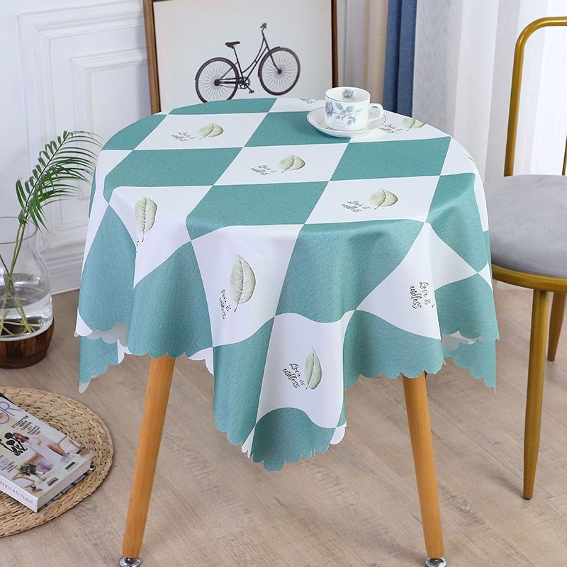 Khăn Trải Bàn Hình Vuông / Tròn / Chữ Nhật Trang Trí Phòng Khách