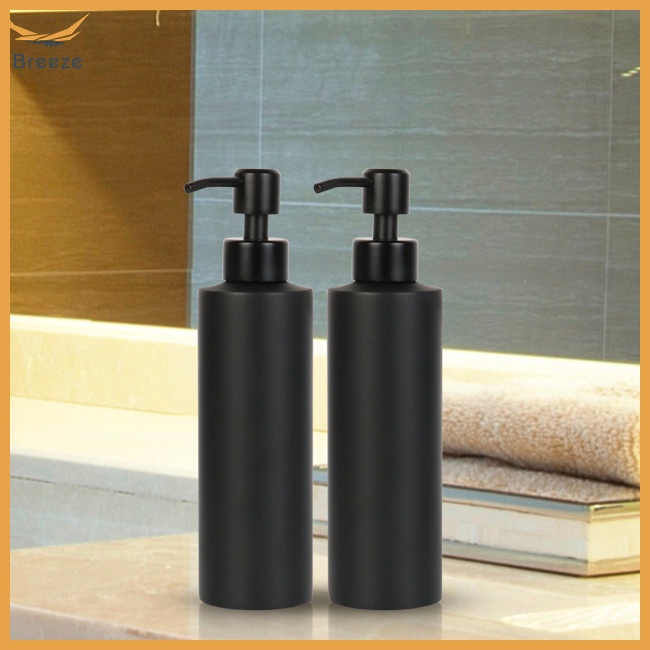 Bình Đựng Xà Phòng Rửa Tay 350ml Bằng Thép Không Gỉ 304 Dành Cho Nhà Bếp Phòng Tắm