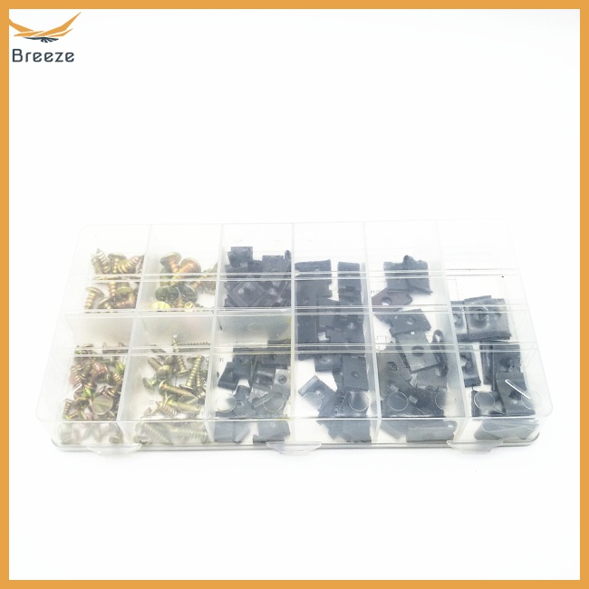 Set 170 Đinh Vít Nhựa Phụ Tùng Cho Xe Ô Tô