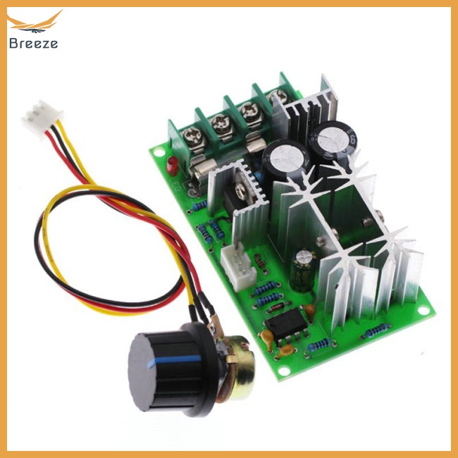 Bộ Điều Khiển Tốc Độ Động Cơ 20A PWM DC 12V 24V 36V 48V / w