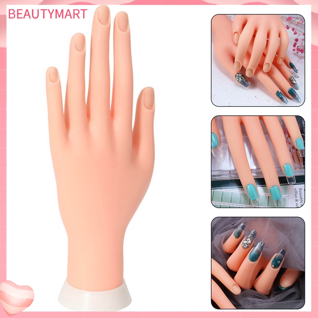 Mô Hình Bàn Tay Trái Bằng Cao Su Linh Hoạt Dễ Sử Dụng Cho Người Mới Bắt Đầu