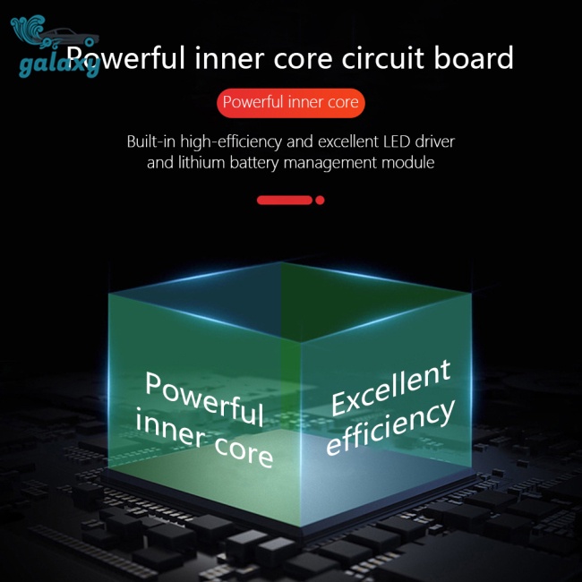 Galaxy Đèn Led Tín Hiệu Gắn Đuôi Xe Đạp Leo Núi Kèm Điều Khiển Từ Xa