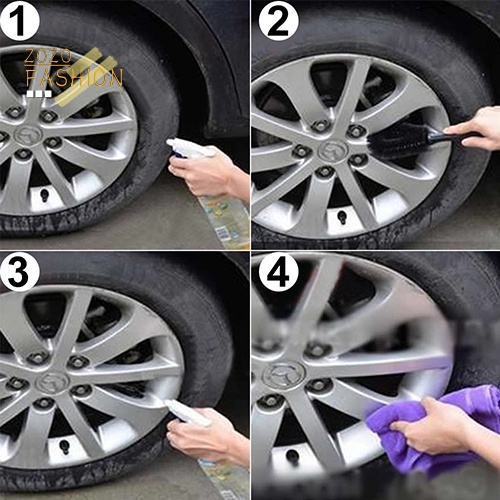 Bàn Chải Vệ Sinh Bánh Xe Hơi / Xe Máy Tiện Dụng
