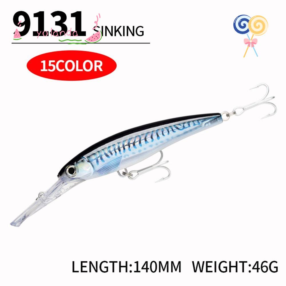 YOLA Mồi Câu Cá Giả Kích Thước 14CM / 47.6g Chất Lượng Cao