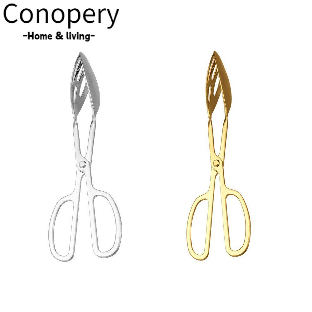 CONOPERYSet 2 Kẹp Gắp salad Bằng Thép Không Gỉ Tiện Lợi Dành Cho Nhà Bếp