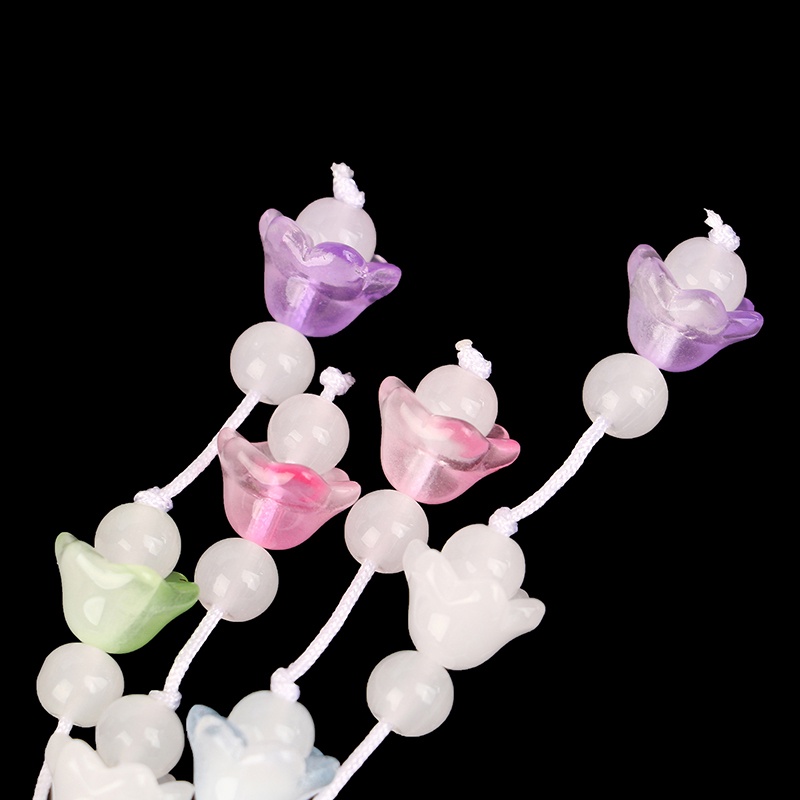 # # Dây Đeo Điện Thoại / Túi Xách / Chìa Khóa / Máy Ảnh Họa Tiết Hoa Râu Handmade Chống Thất Lạc Nhỏ Gọn