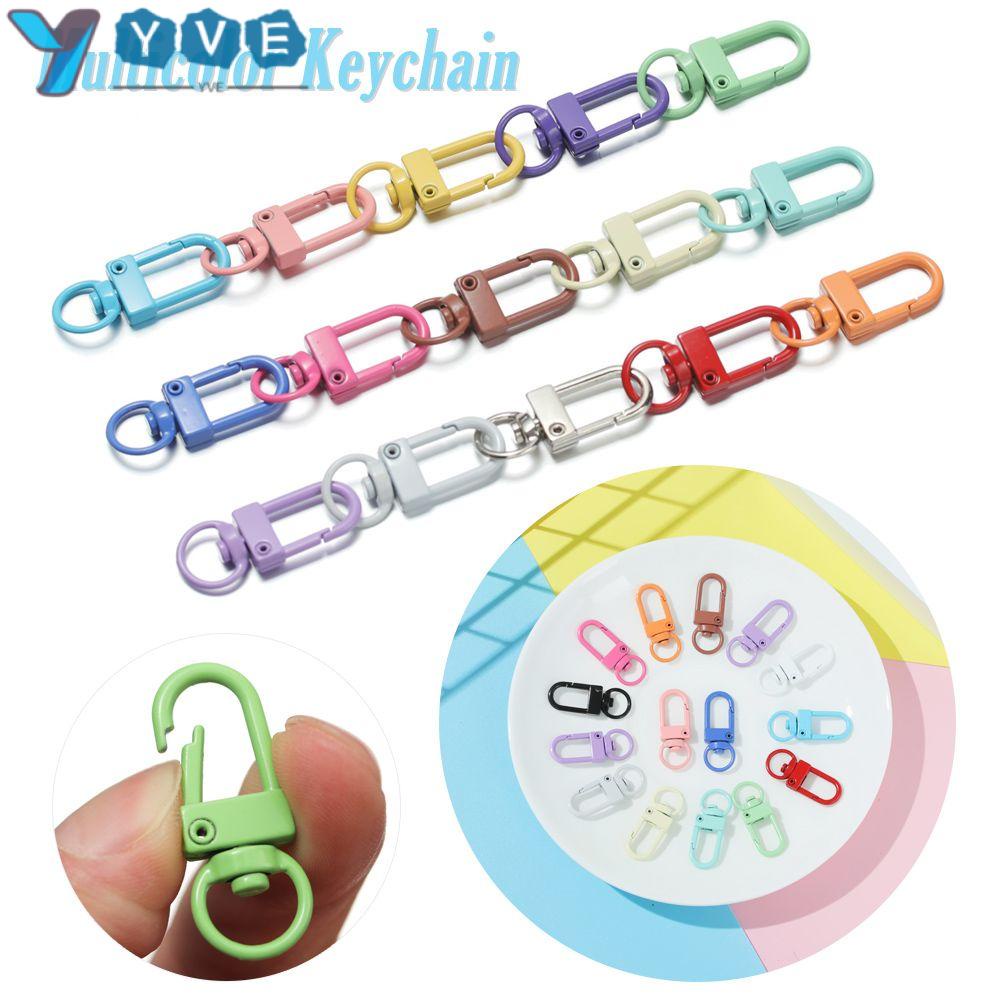 YVE Set 5 Móc Khóa Kim Loại Tự Làm Tiện Dụng