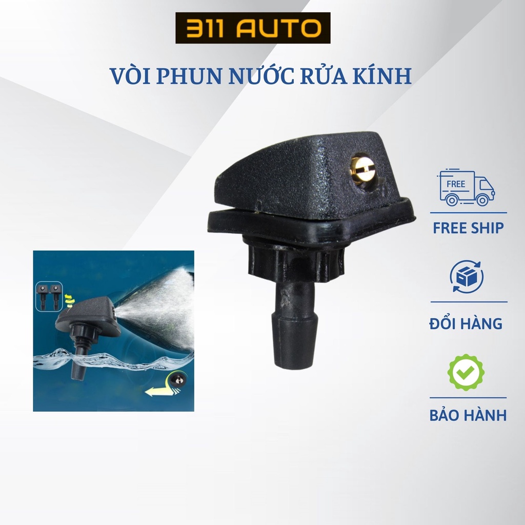 Vòi phun nước rửa kính dạng phun sương