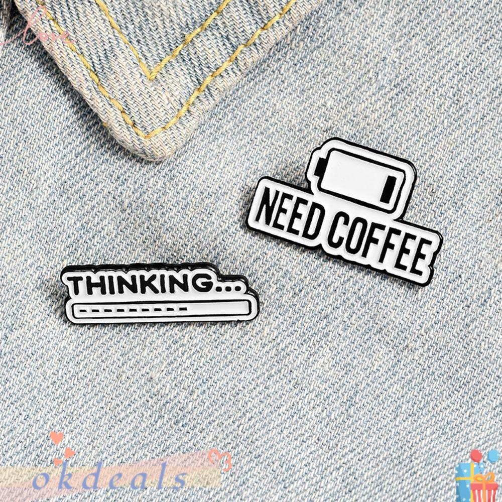 Okdeals Ghim Cài Áo Bằng Hợp Kim Dùng Làm Quà Tặng Thiết Kế Pin Thấp Đa Năng