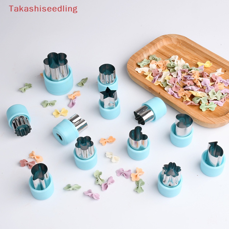 Bộ 12 Dụng Cụ Cắt Rau Củ Quả Bằng Inox Cán Nhựa Chuyên Dùng