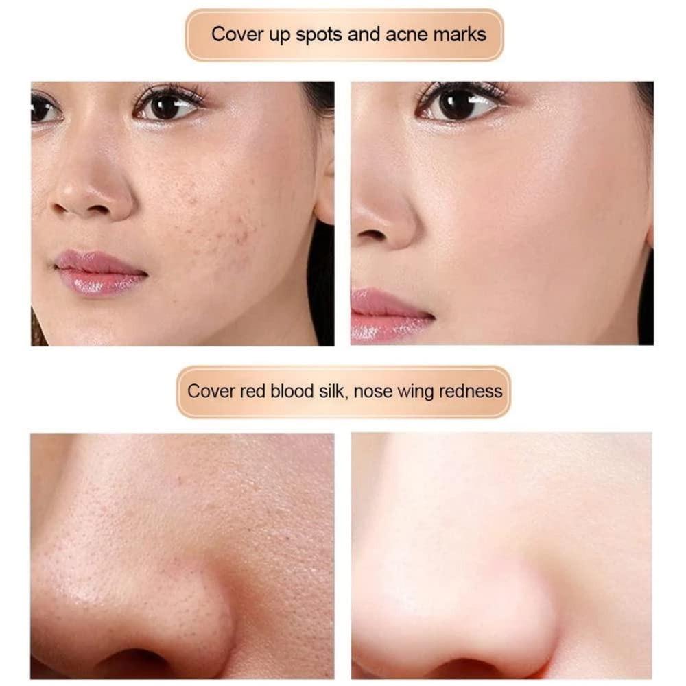 XIANTIN Phấn Nước Air Cushion BB Cream Màu Trắng Ngà Tự Nhiên Kháng Nước Lâu Trôi Kèm Mút Trang Điểm Hình Nấm