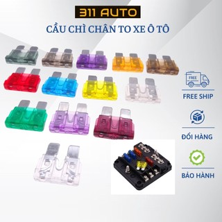 1 Cái cầu chì chân to xe ô tô con, ô tô tải