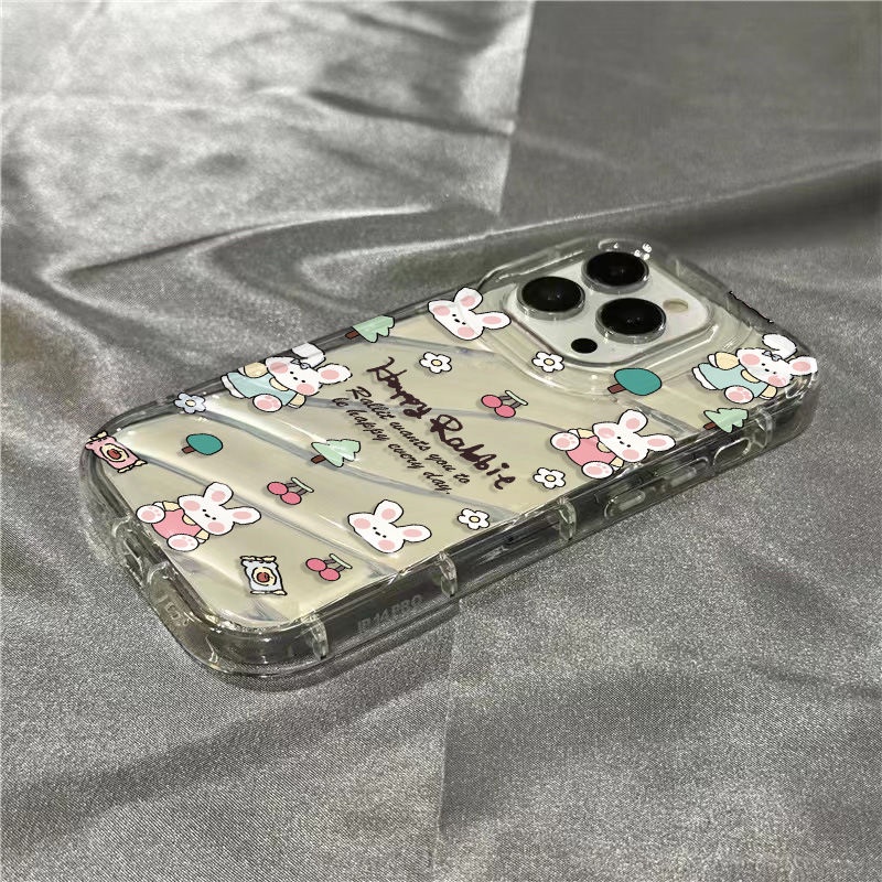 Ốp điện thoại di động 781312 táo xrplus xrplus xrplus hình Thỏ/sins // iPhone14promax đáng yêu vỏ mềm MMSZ