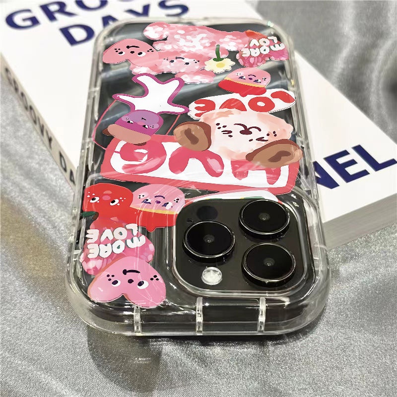 Ốp Điện Thoại Mềm Trong Suốt Họa Tiết Tranh Sơn Dầu Graffiti Cho Iphone Xr / plus / 71312811Ốp Điện Thoại Họa Tiết Fdtu Đáng Yêu Cho iPhone14promax / 14