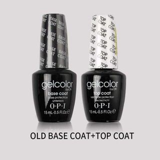 Opi gelcolor-no-cleanse top coat soak off uv gel nail polish 15ml