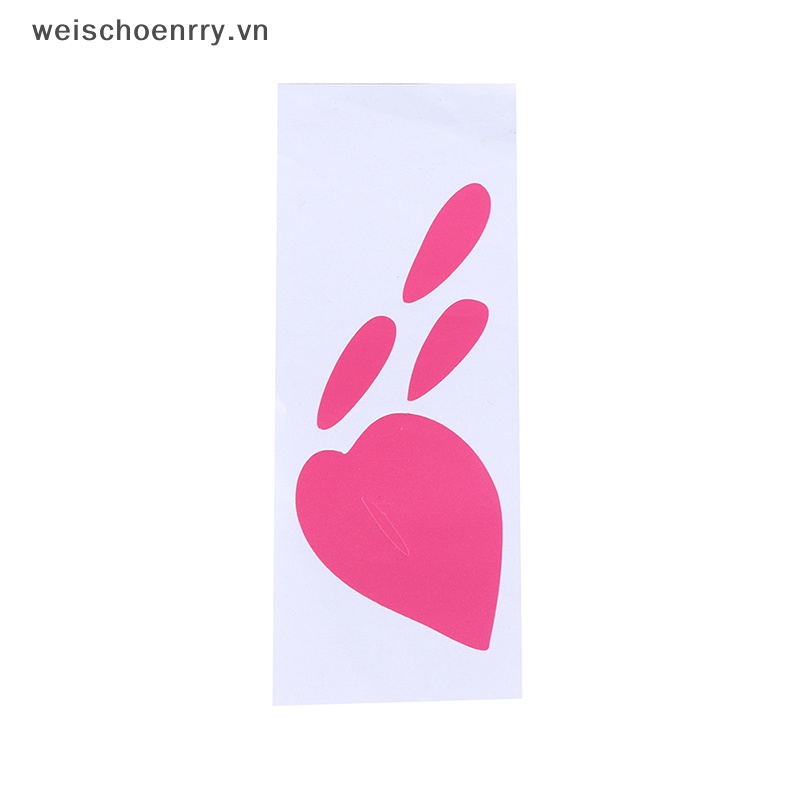 Decal dán tường Hình Cô Gái / Bàn Tay Trang Trí Móng Tay Nghệ Thuật