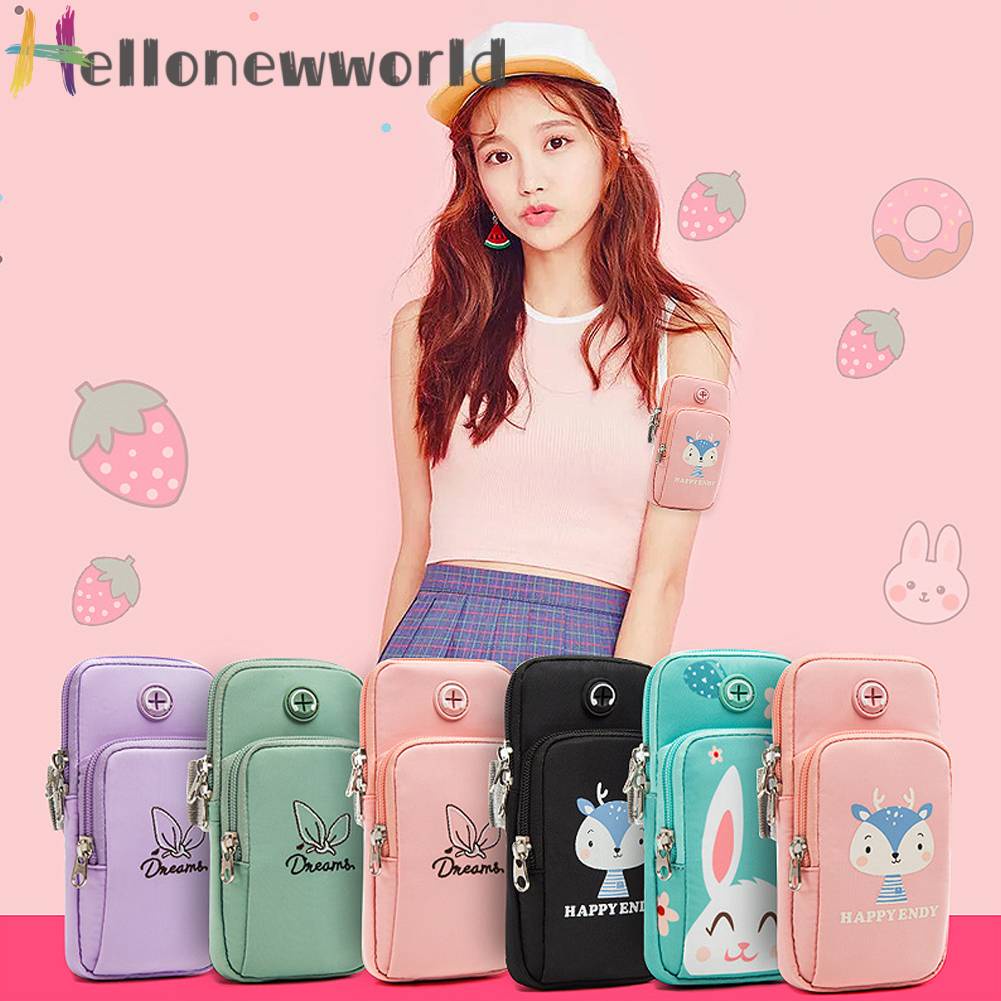 Ốp Điện Thoại Họa Tiết Hoạt Hình Gắn Dây Đeo Cổ Tay 5.5 Inch