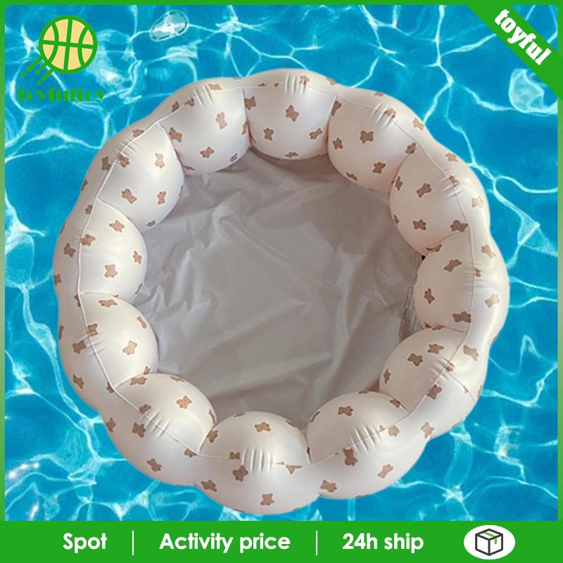 Hồ Bơi Bơm Hơi Cỡ Nhỏ Di Động Tiện Dụng Cho Bé Chơi Mùa Hè