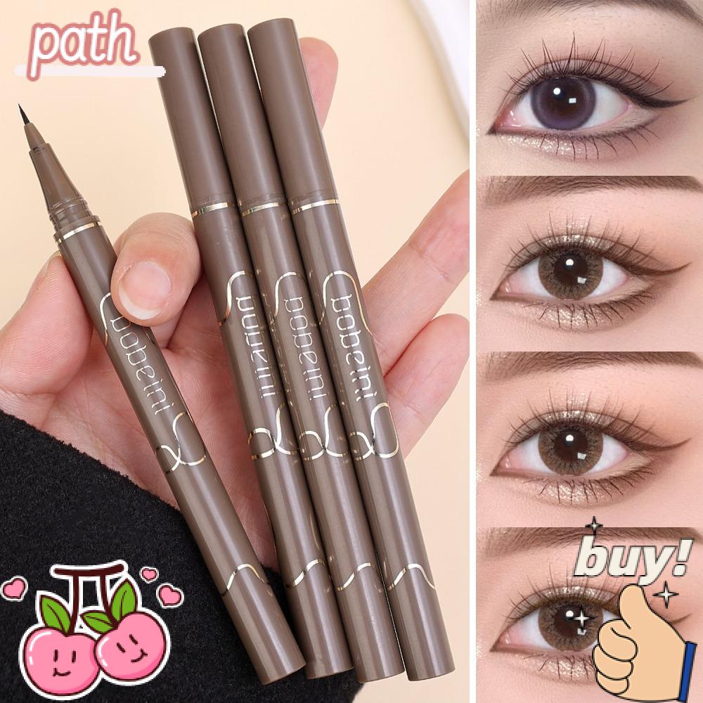 Bút Kẻ Mắt Dạng Lỏng Màu Đen Siêu Mịn Lâu Trôi Mau Khô Cho Nữ