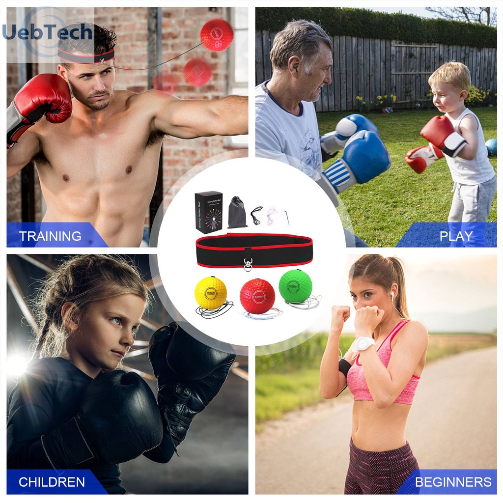 Băng Đô Và Bóng Để Tập Boxing Tiện Dụng Và Bền