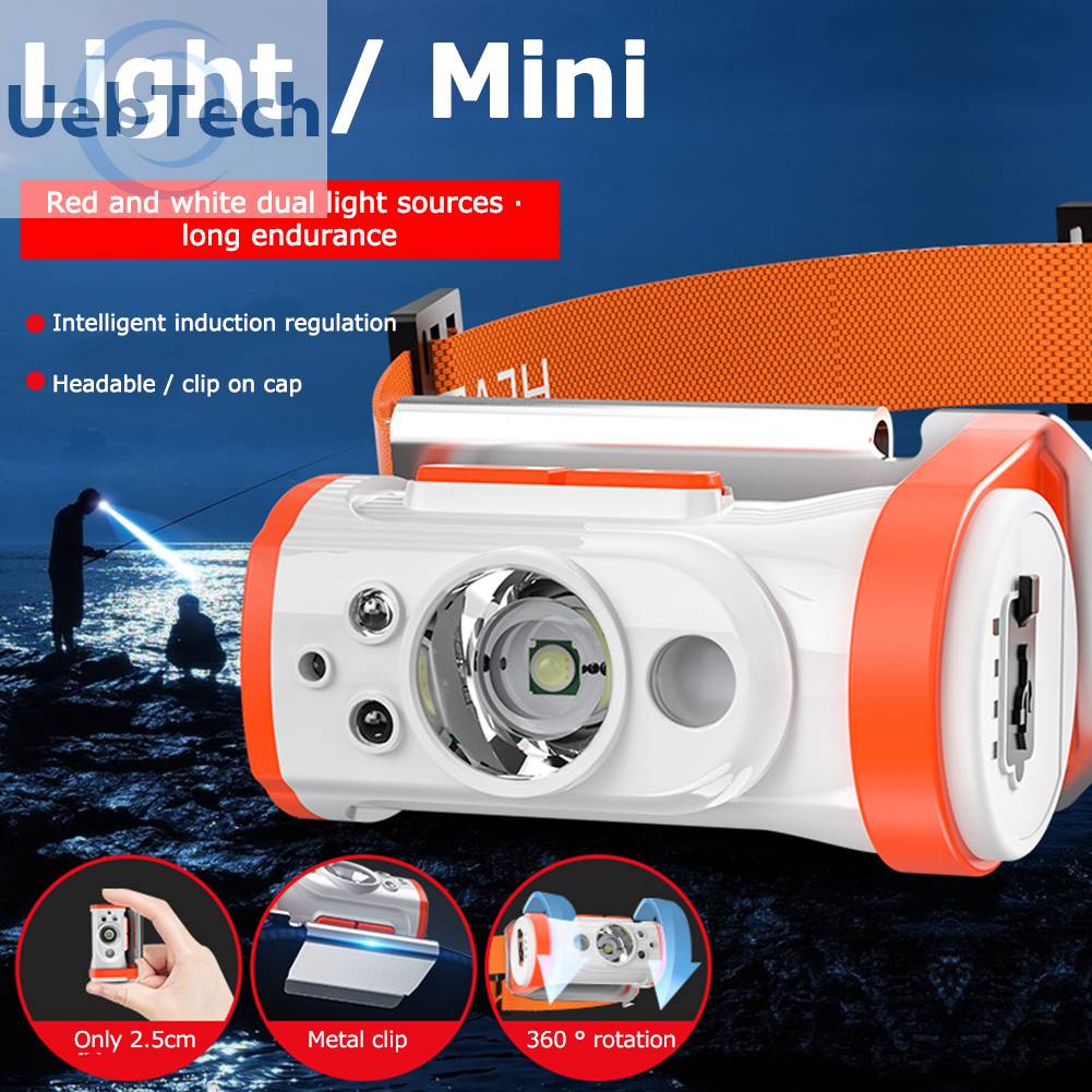 Đèn LED Đội Đầu Siêu Sáng Có Cảm Biến Chuyển Động