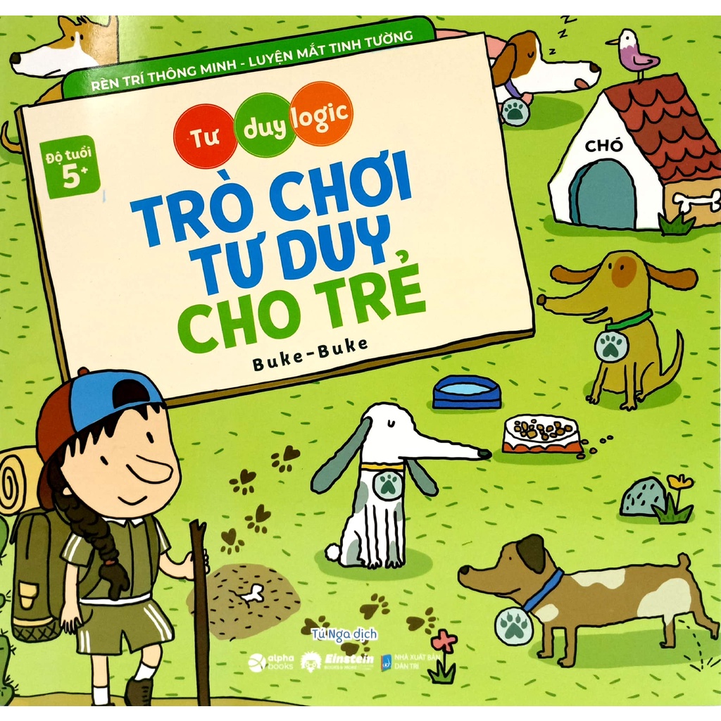 Sách Tư Duy Logic - Trò Chơi Tư Duy Cho Trẻ