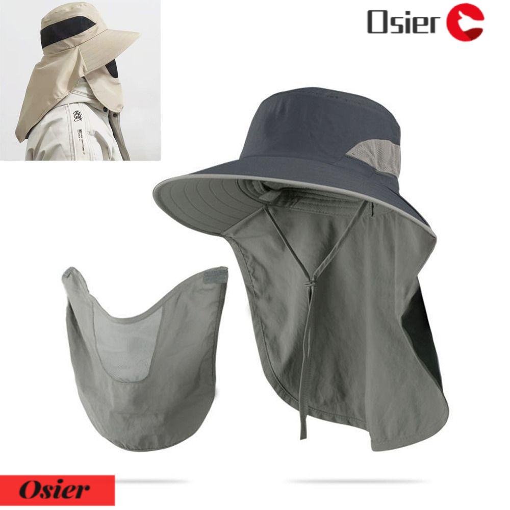Mũ Che Nắng OSIER1 Chống Tia UV 50 + Có Tấm Che Cổ Có Thể Tháo Rời Cho Nam Và Nữ