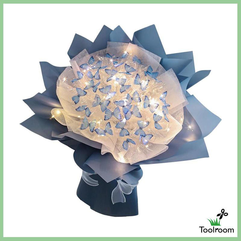 Túi Đựng Quà Họa Tiết Bươm Bướm / Hoa Xinh Xắn DIY