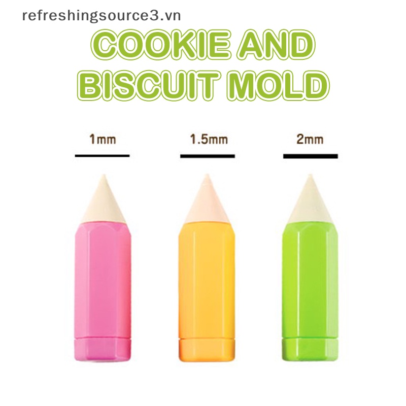 Set 3 Bút Trang Trí Bánh Kem / Bánh Quy / Nước Sốt Độc Đáo Tiện Dụng Cho Nhà Bếp 3.vn