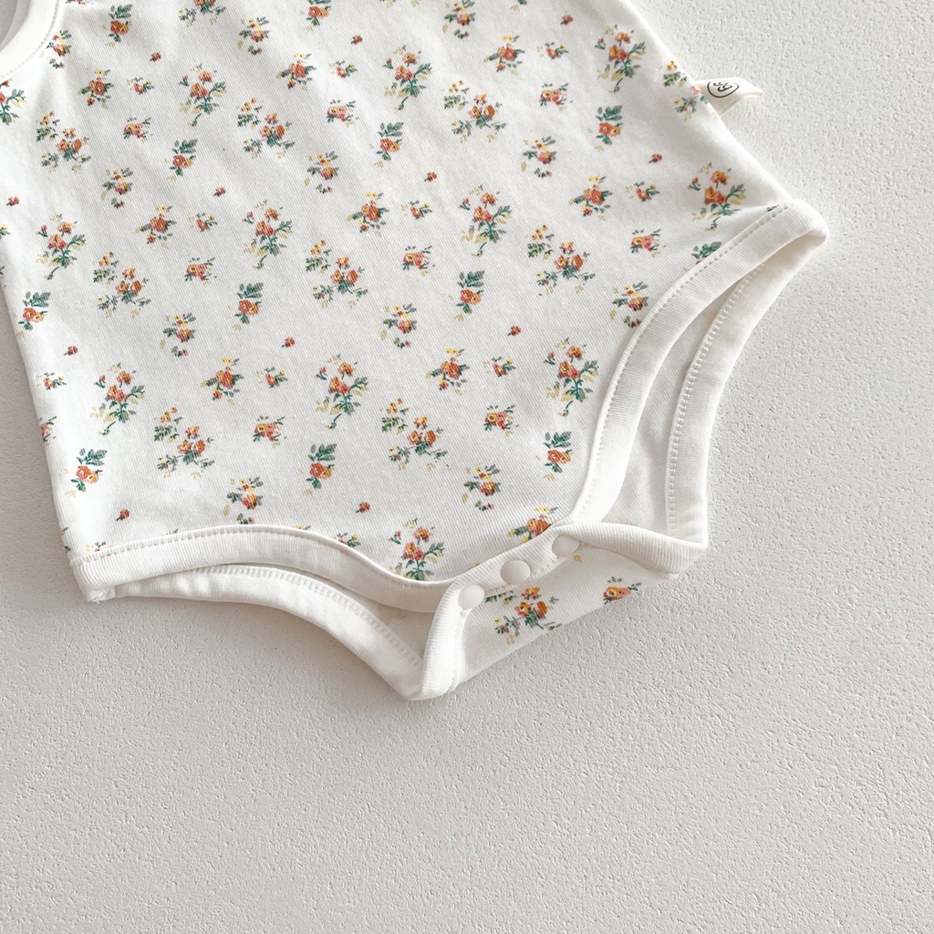 Mùa Hè Bé Jumpsuit Ins Hàn Quốc Bé Jumpsuit Quần áo Trẻ Em 0-24 Tháng