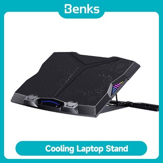 Benks đế tản nhiệt làm mát laptop / notebook kèm đèn led