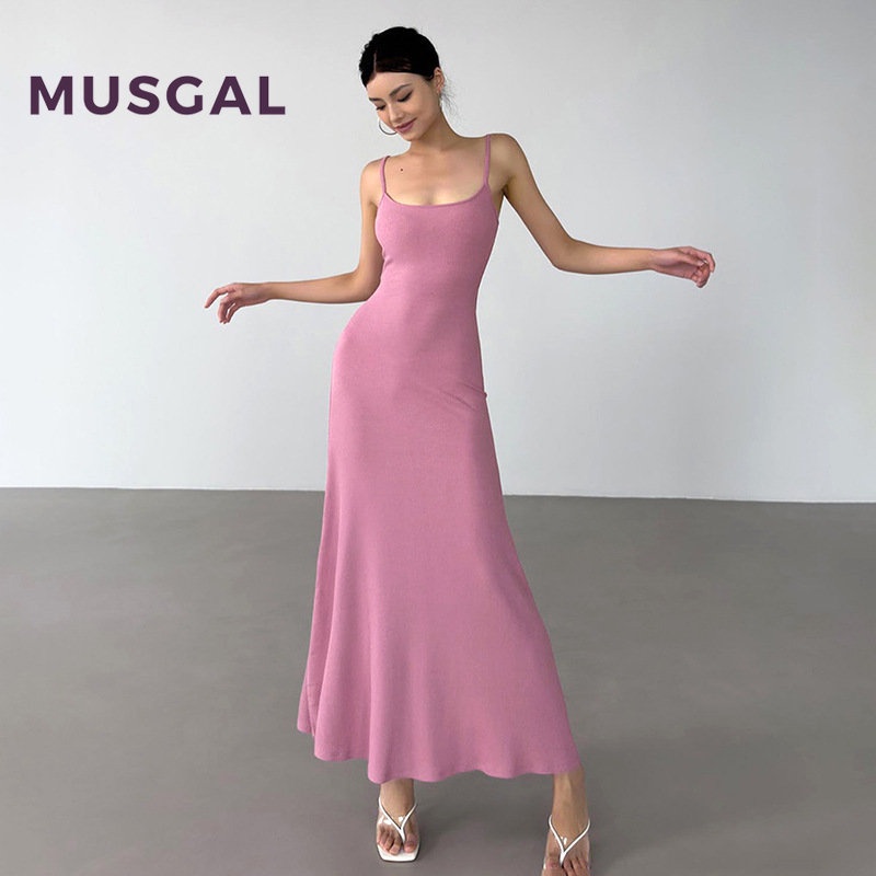 Đầm Maxi Hở Lưng Phong Cách Mới 2023 Cho Nữ