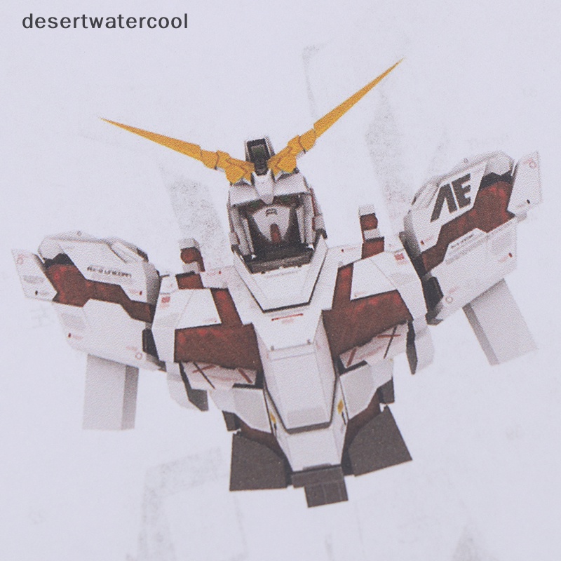 Mô Hình Gundam RX-0 Unicorn Bust 3D Bằng Giấy