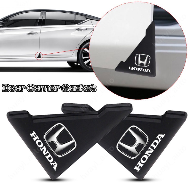 Bộ 2 / 4 Miếng Silicon Bảo Vệ Góc Cửa Xe Hơi Honda City Hrv Civic Wrv Brio BRV Fit Accord Vezel