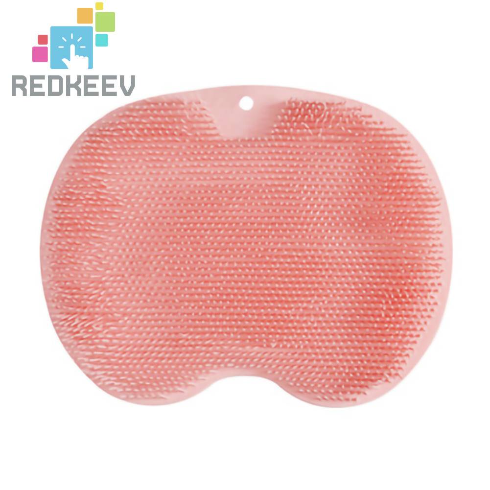 Bàn Chải Mát Xa Tẩy Tế Bào Chết Lưng Cơ Thể Gấp Gọn Tiện Dụng Cho Phòng Tắm