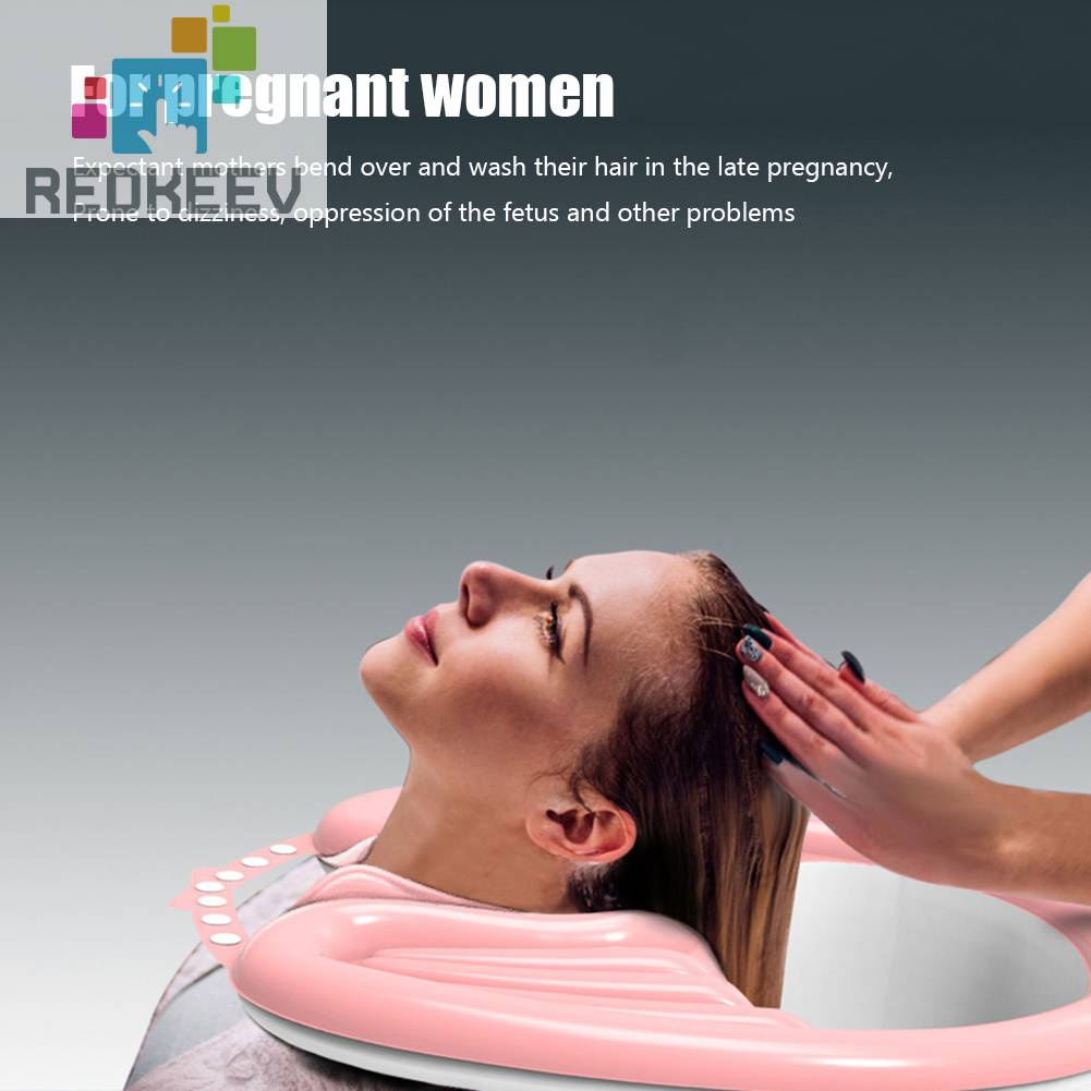Chậu Gội Đầu Bơm Hơi Di Động Tiện Dụng Cho Phụ Nữ Mang Thai