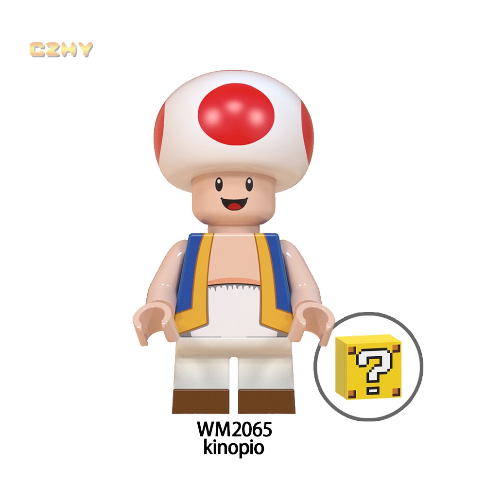 Đồ Chơi Khối Xây Dựng Super Kinopio Mario Wario Luigi Koopa WM6103