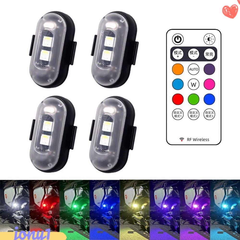 JONYE Đèn LED Cảnh Báo Điều Khiển Từ Xa Sạc USB 8 Màu Tùy Chọn